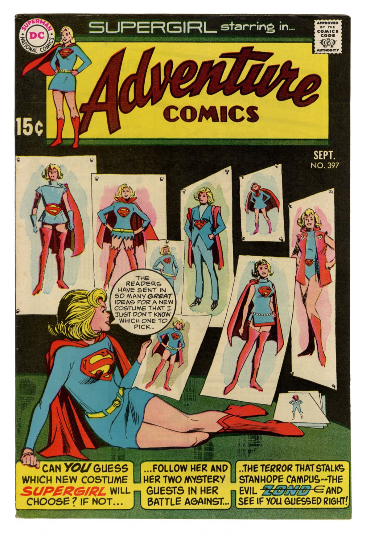 Front cover of ADVENTURE COMICS (1938-83) #397