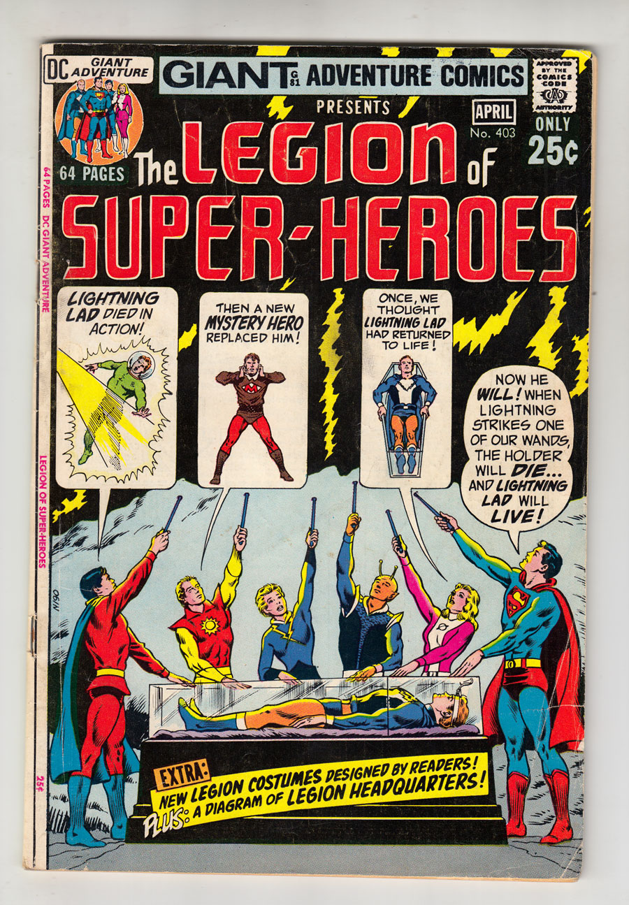 Front cover of ADVENTURE COMICS (1938-83) #403