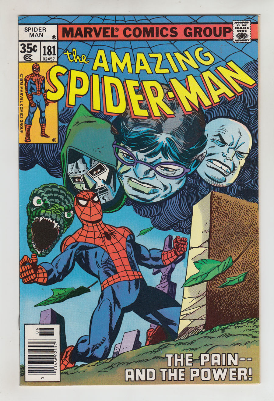 Front cover of AMAZING SPIDER-MAN (1963-98; 2003-13) #181