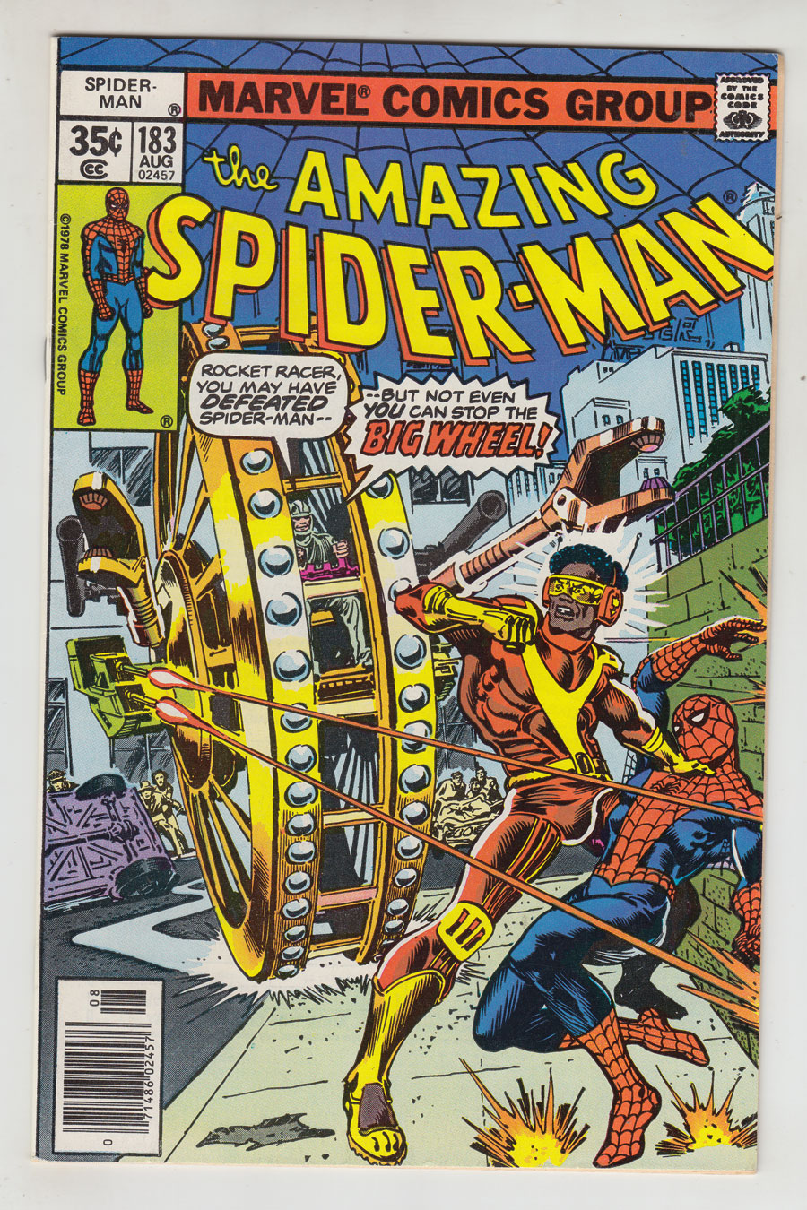 Front cover of AMAZING SPIDER-MAN (1963-98; 2003-13) #183