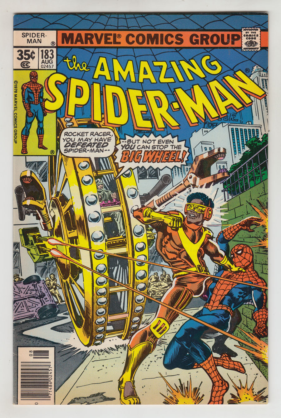 Front cover of AMAZING SPIDER-MAN (1963-98; 2003-13) #183
