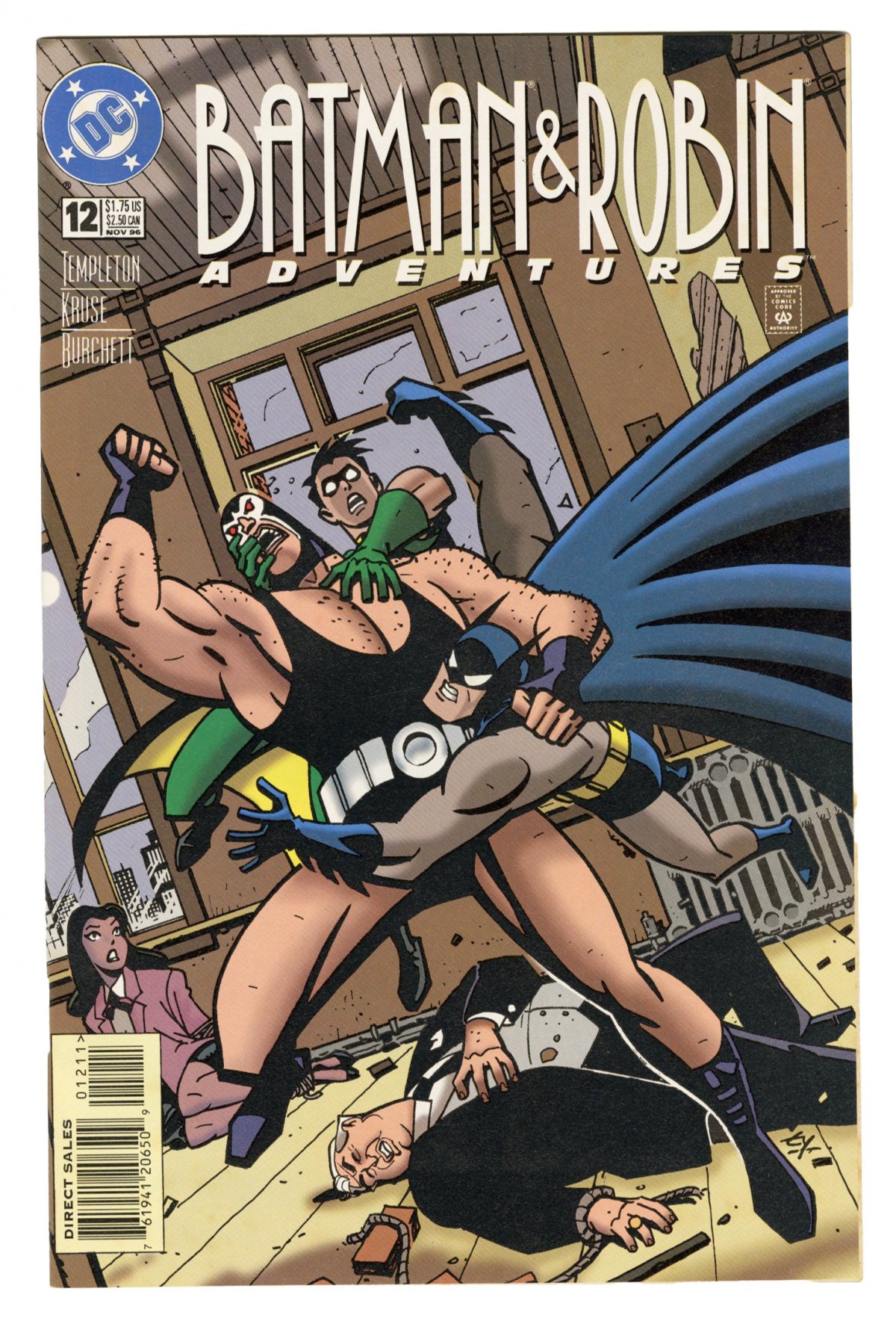 Front cover of BATMAN AND ROBIN ADVENTURES, THE (1995-97) #12