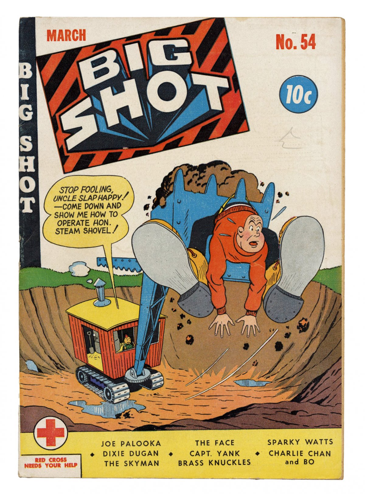 Front cover of BIG SHOT COMICS #54