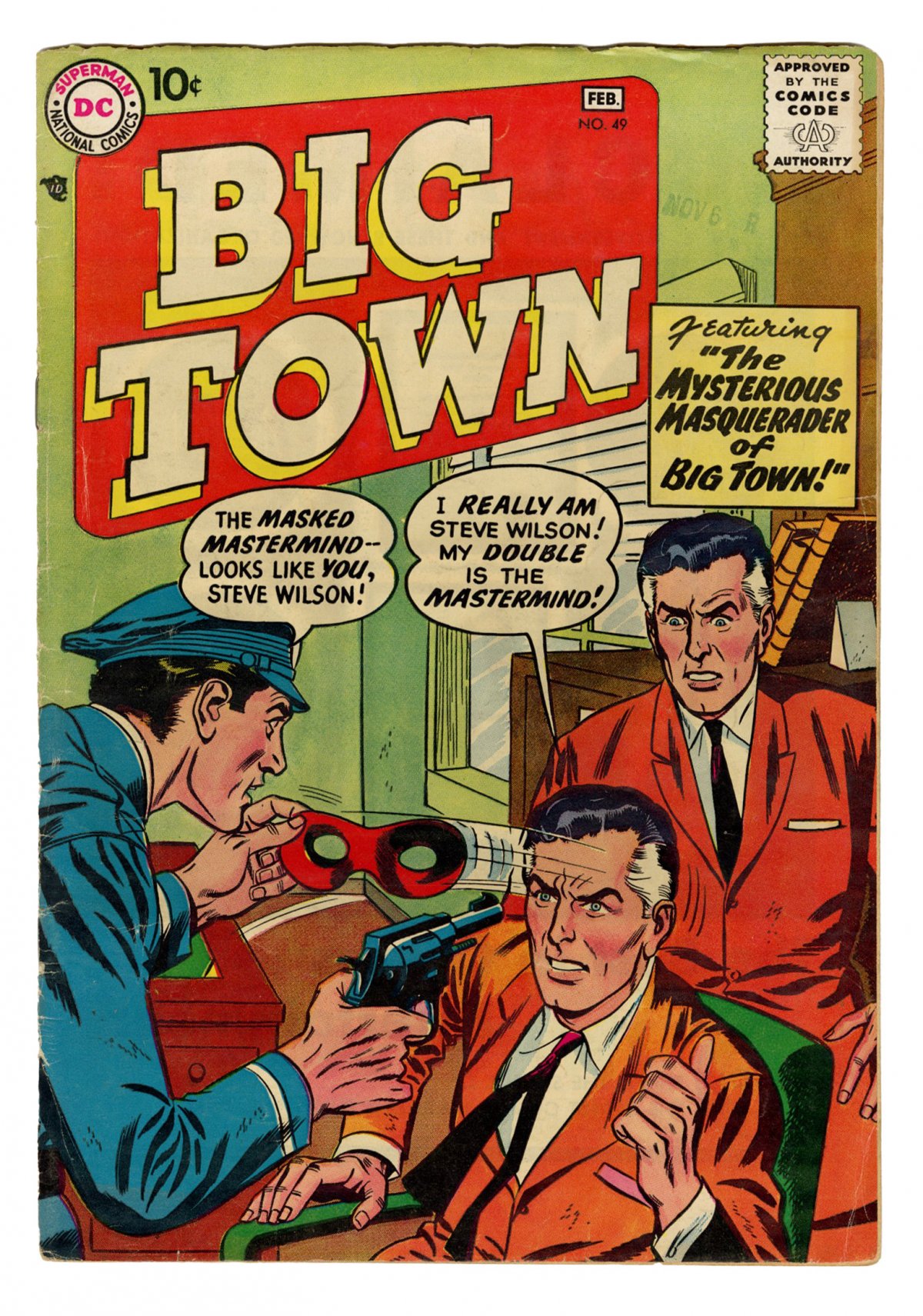 Front cover of BIG TOWN #49