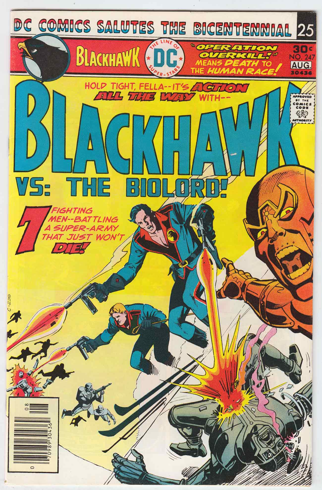 Front cover of BLACKHAWK (1957-84) #247