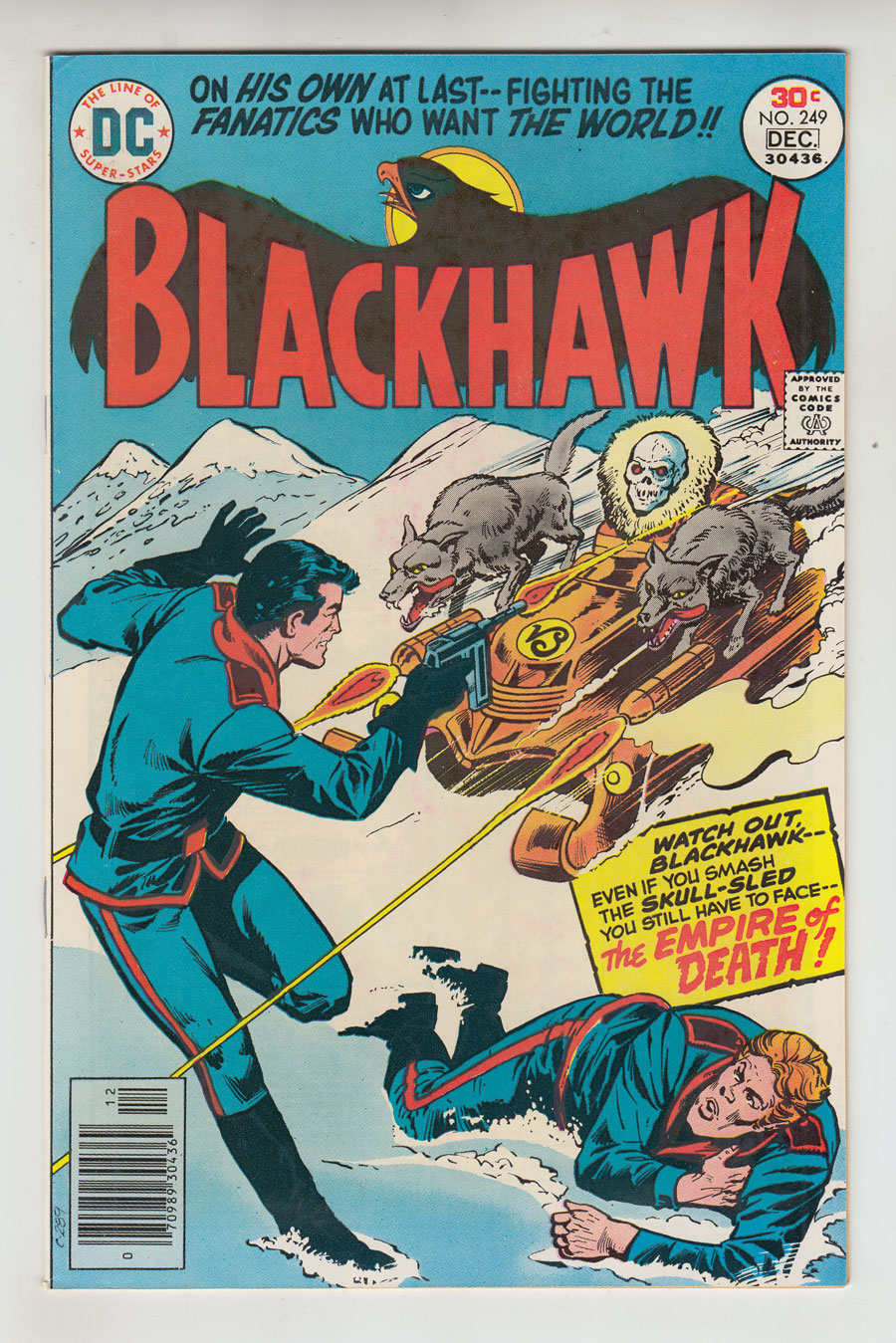 Front cover of BLACKHAWK (1957-84) #249