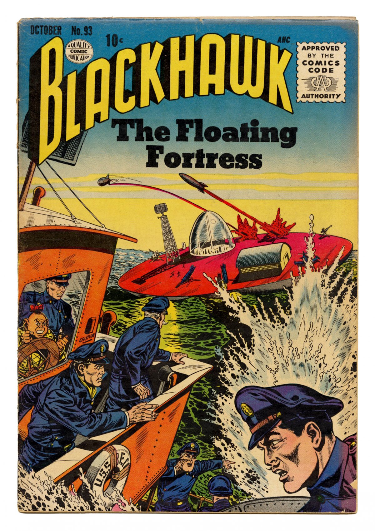 Front cover of BLACKHAWK (1944-57) #93
