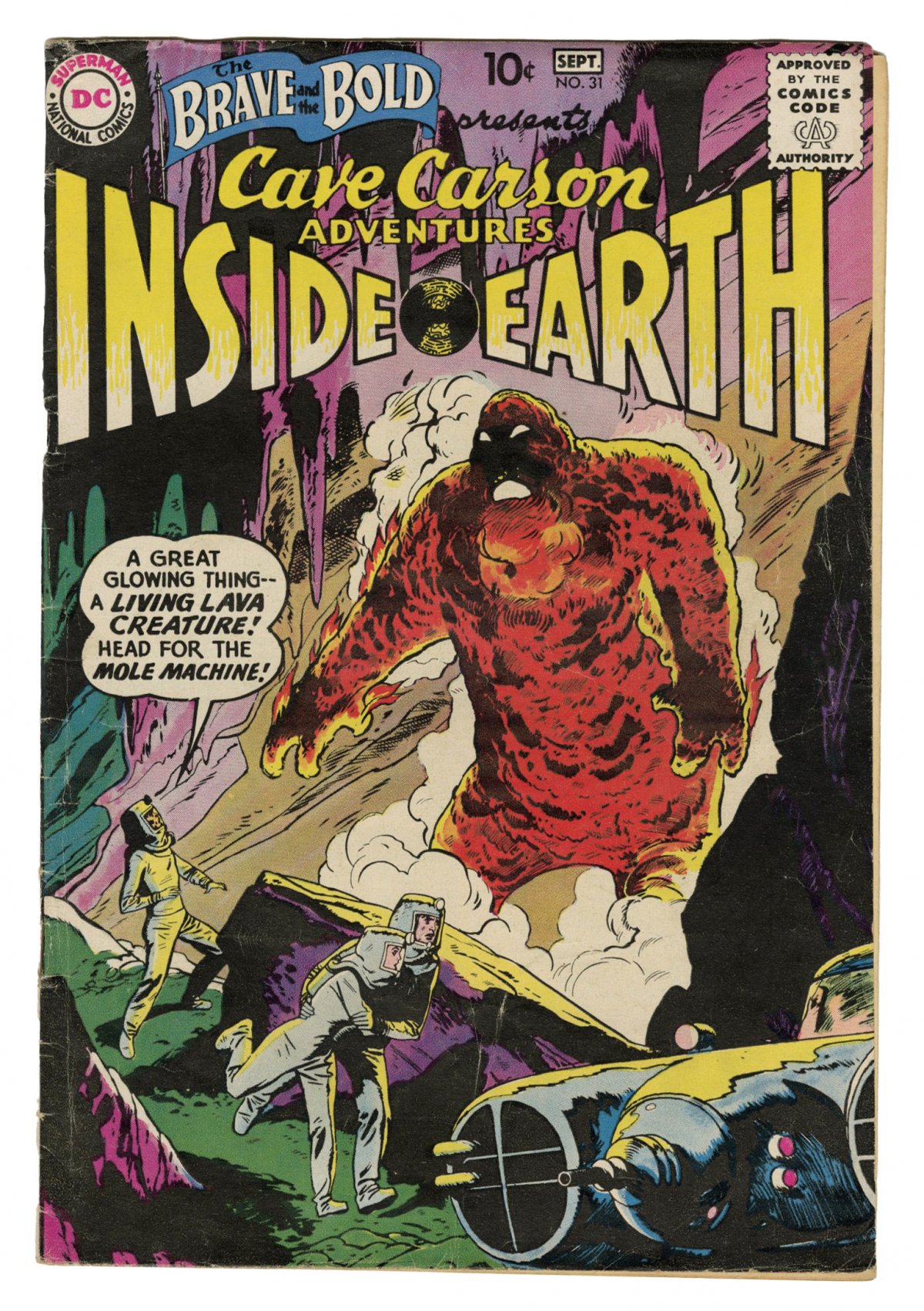 Front cover of BRAVE AND THE BOLD, THE (1955-83) #31