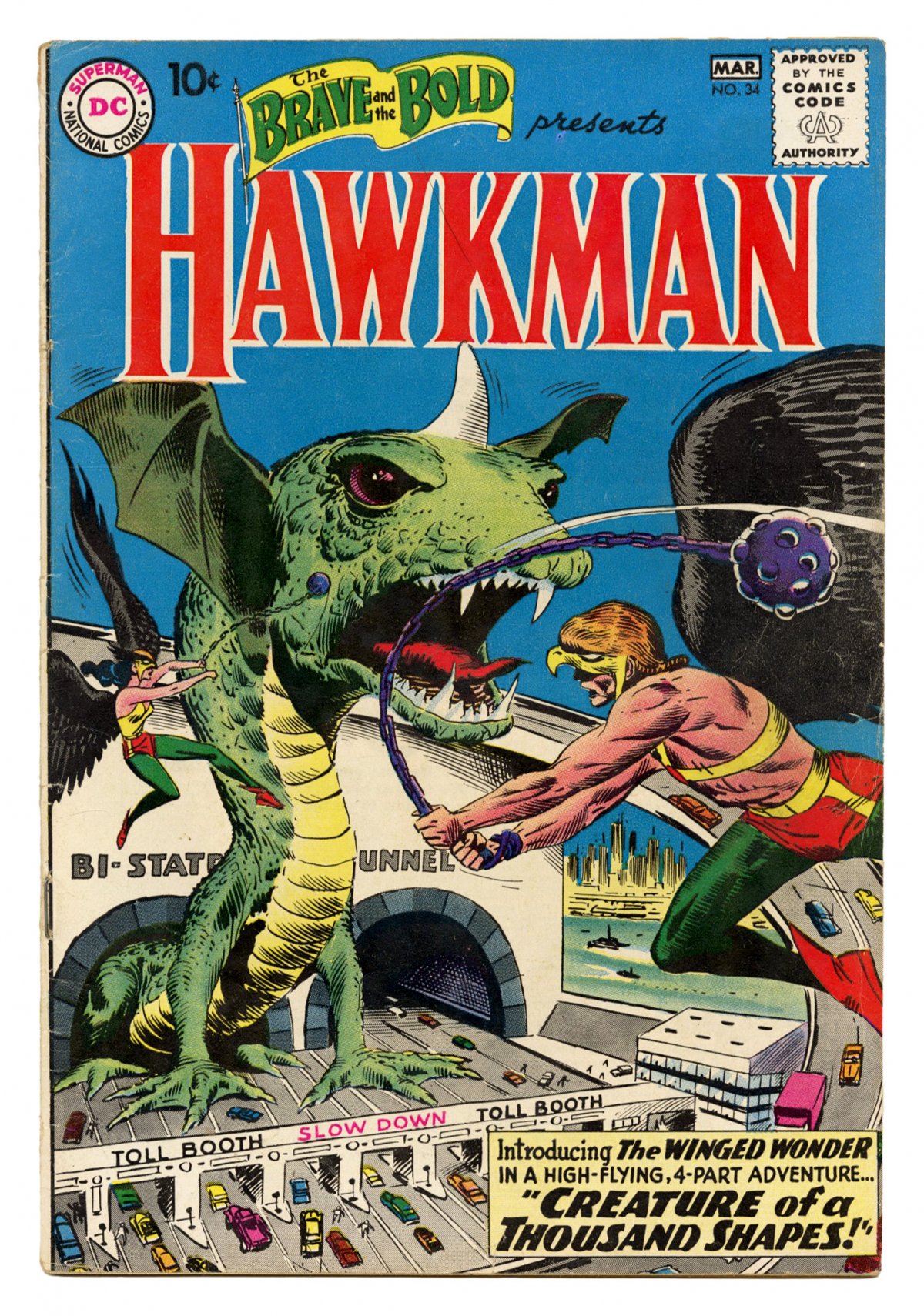 Front cover of BRAVE AND THE BOLD, THE (1955-83) #34