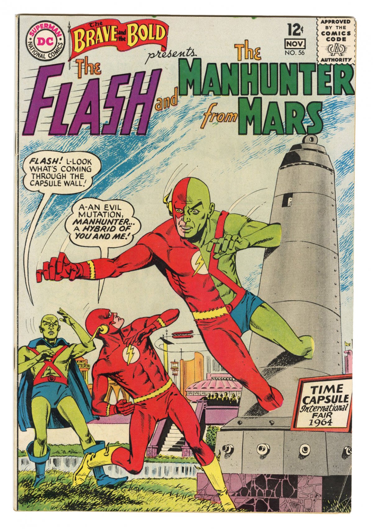 Front cover of BRAVE AND THE BOLD, THE (1955-83) #56