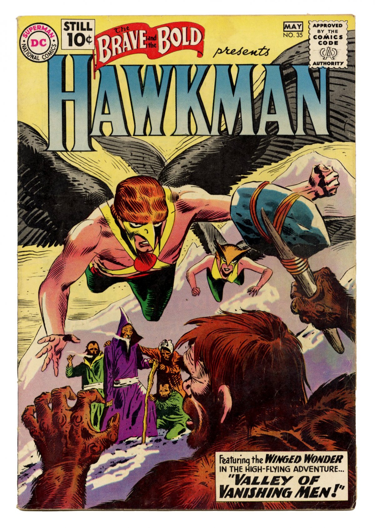 Front cover of BRAVE AND THE BOLD, THE (1955-83) #35