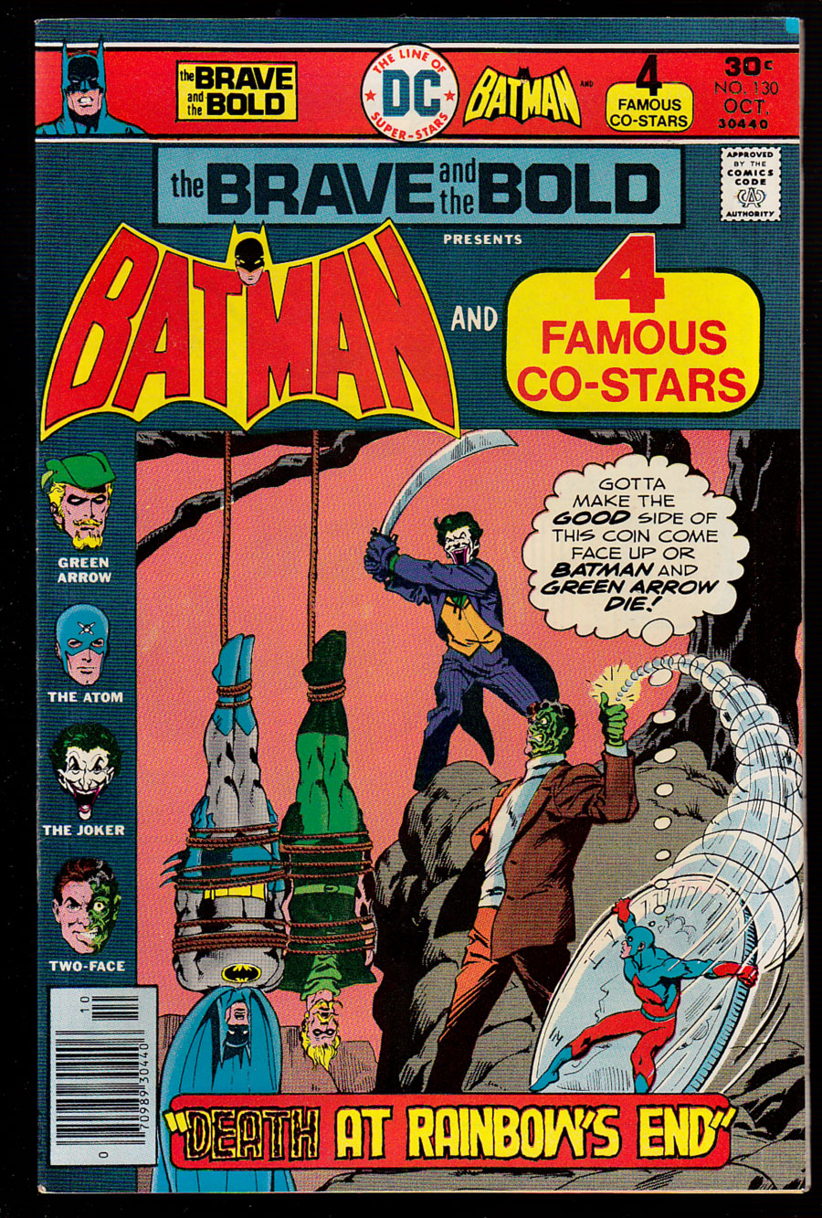 Front cover of BRAVE AND THE BOLD, THE (1955-83) #130