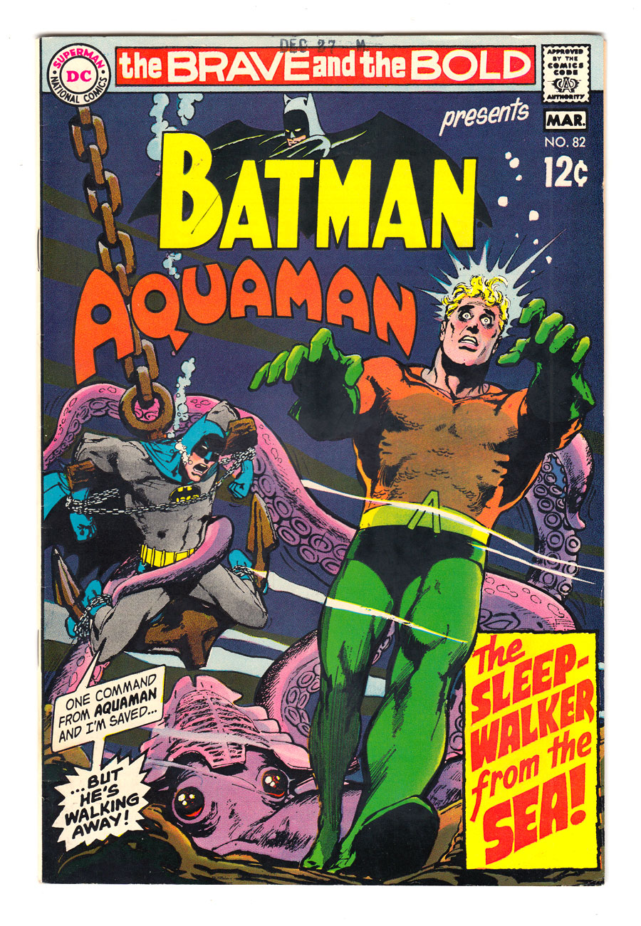 Front cover of BRAVE AND THE BOLD, THE (1955-83) #82