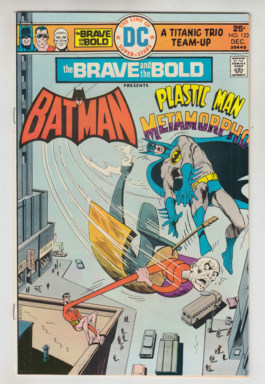 Front cover of BRAVE AND THE BOLD, THE (1955-83) #123