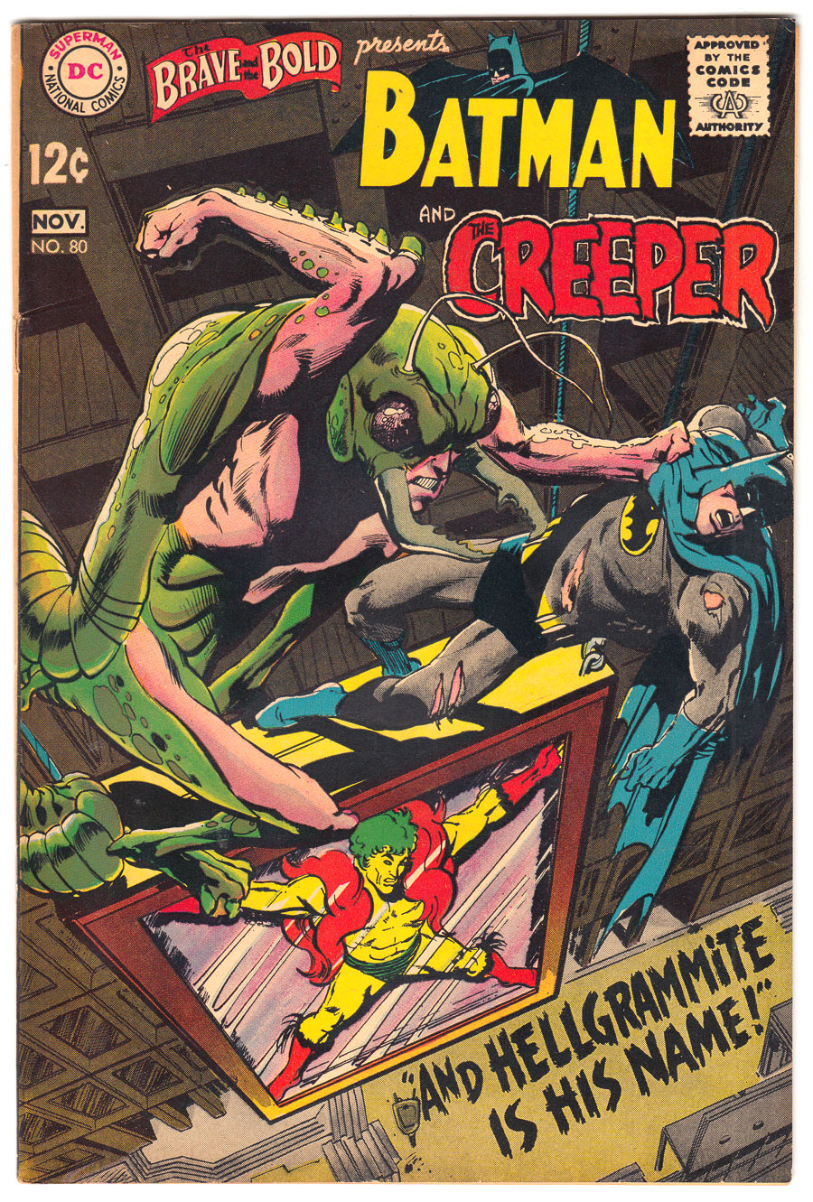 Front cover of BRAVE AND THE BOLD, THE (1955-83) #80