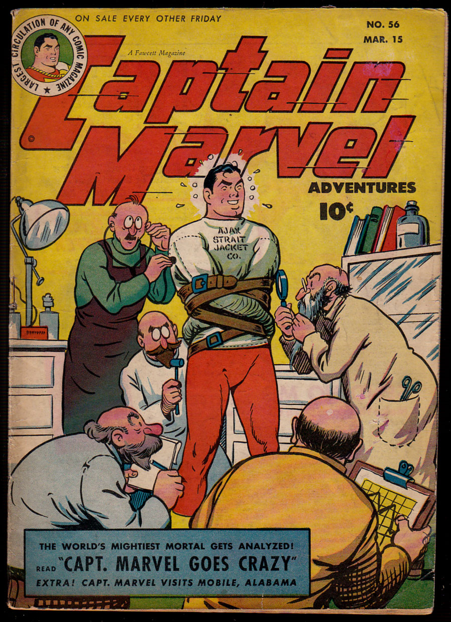 Front cover of CAPTAIN MARVEL ADVENTURES (1941-53) #56