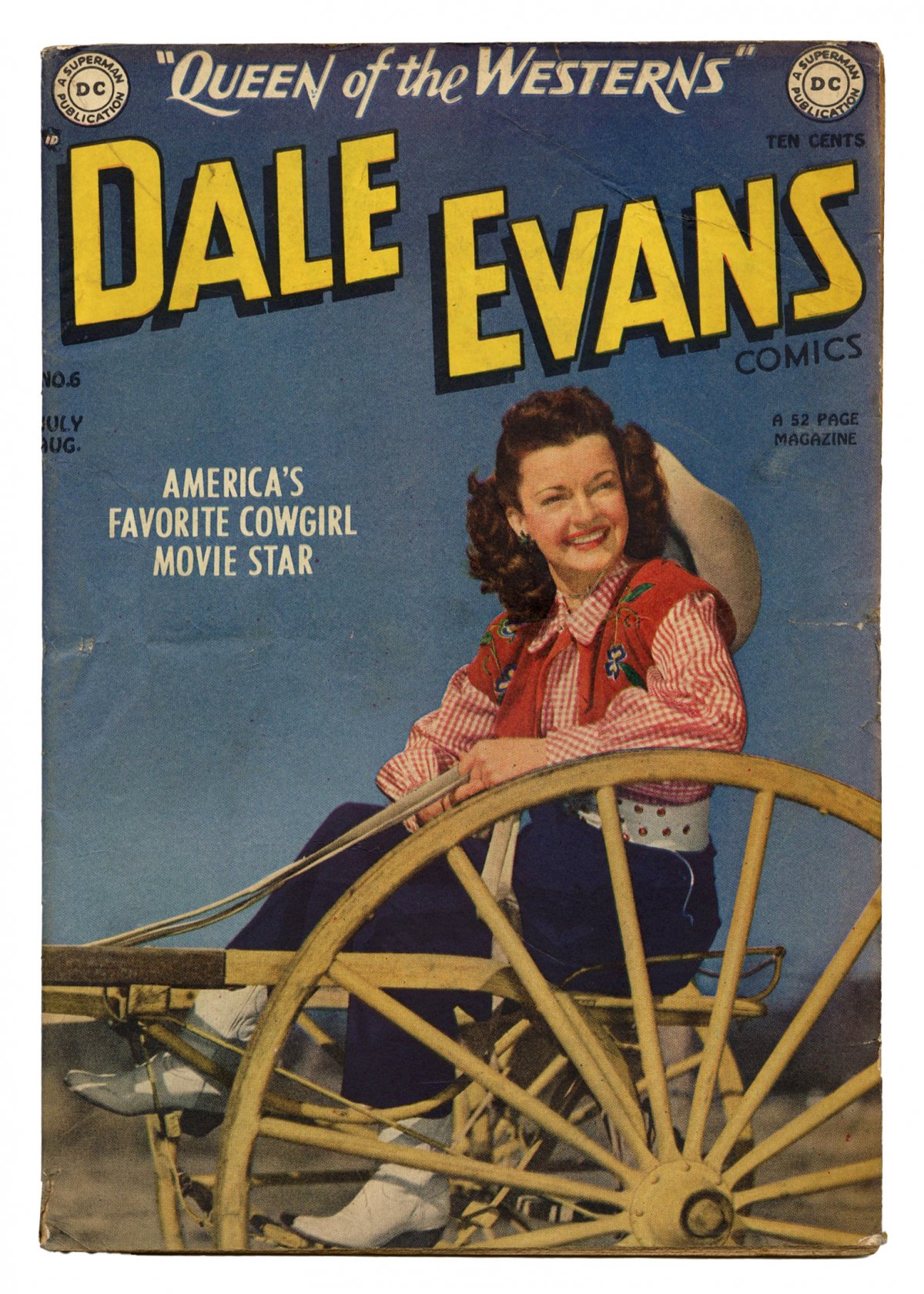 Front cover of DALE EVANS COMICS #6