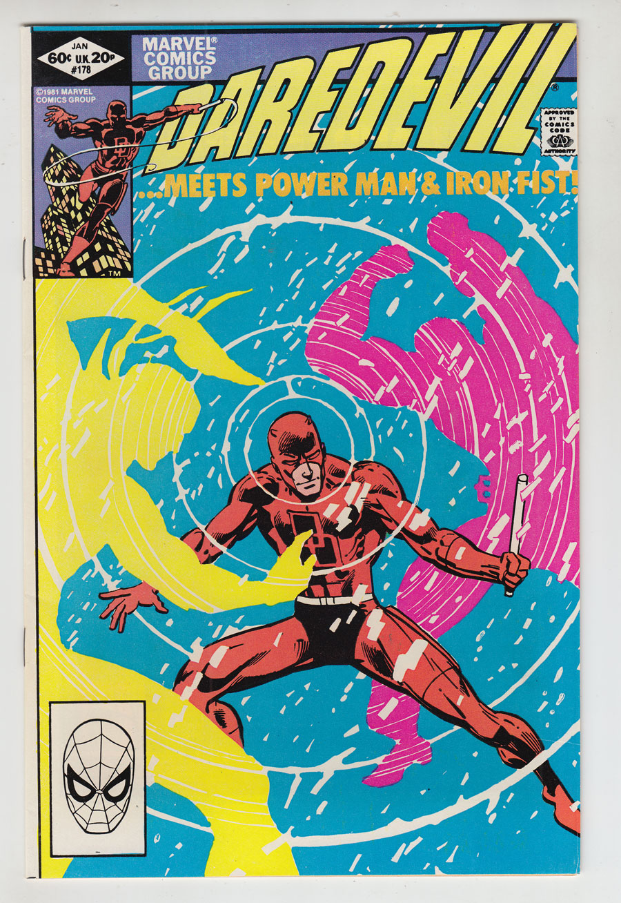 Front cover of DAREDEVIL (1964-98) #178