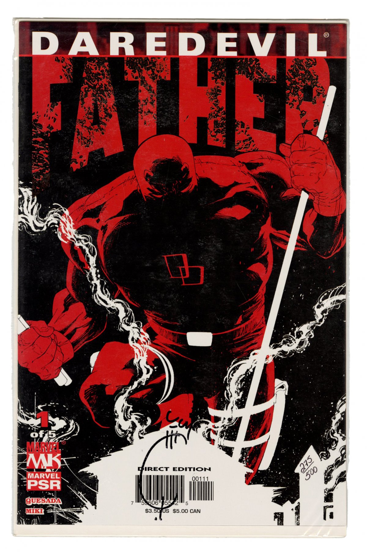 Front cover of DAREDEVIL: FATHER (2004-07) #1