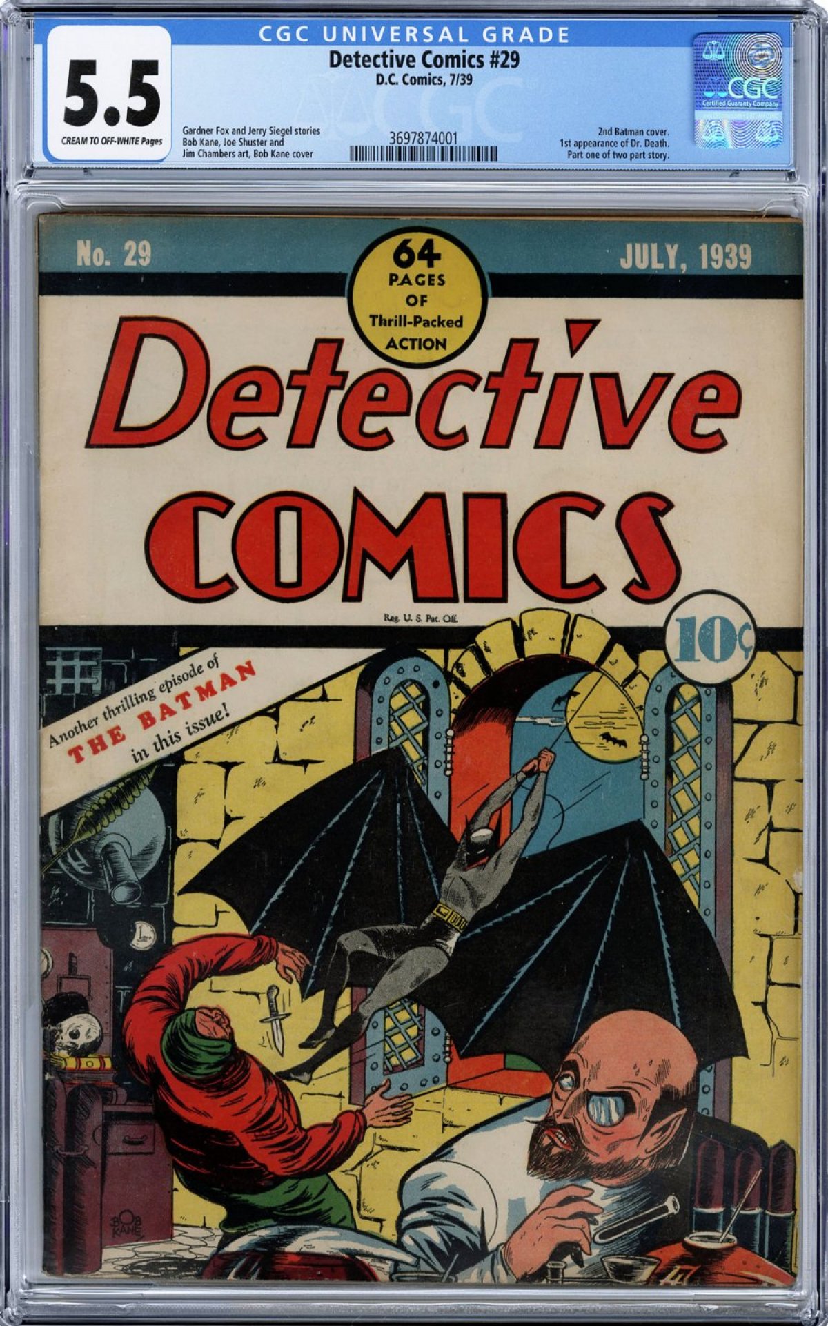 Front cover of DETECTIVE COMICS (1937-2011; 2016-) #29