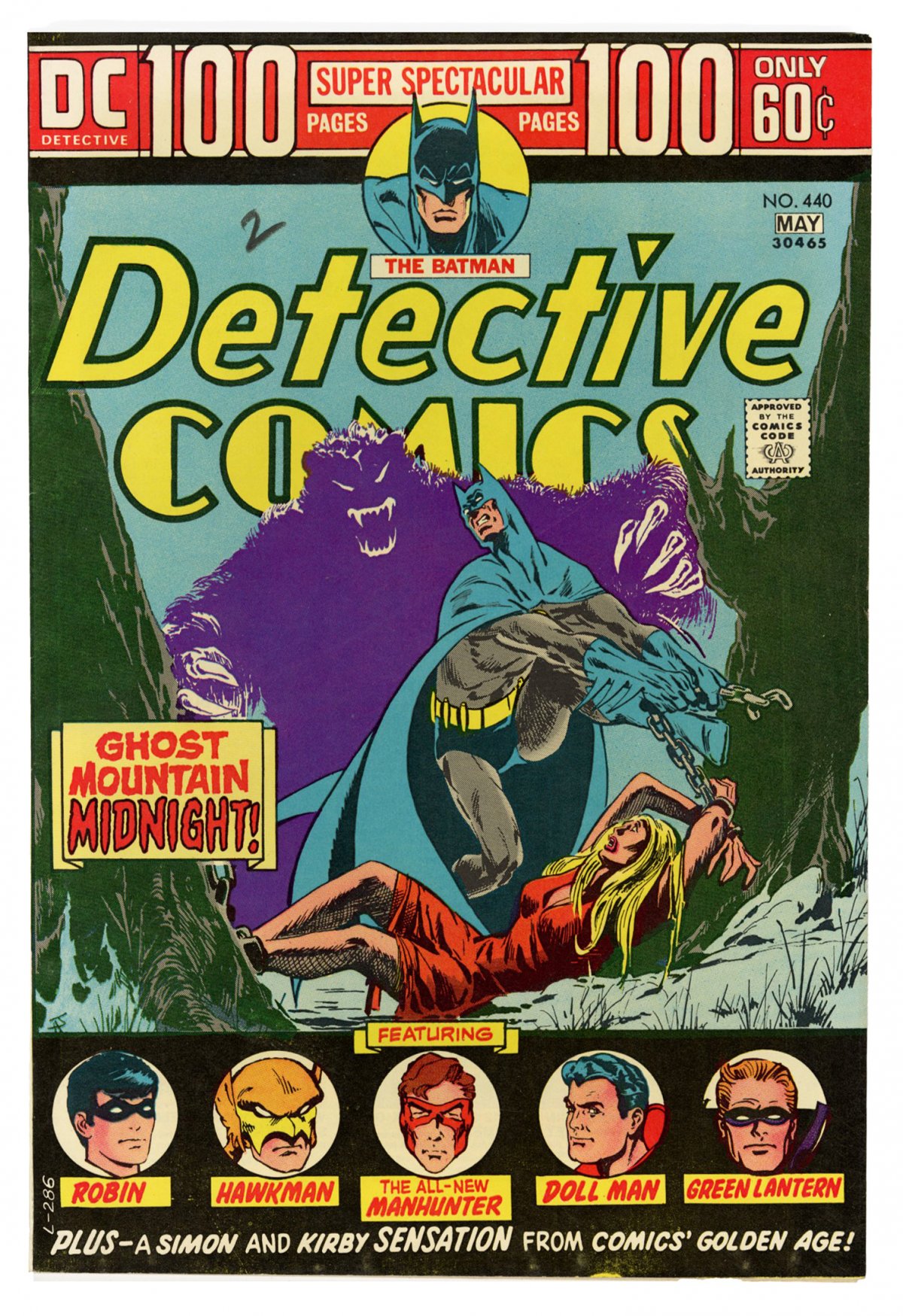 Front cover of DETECTIVE COMICS (1937-2011; 2016-) #440