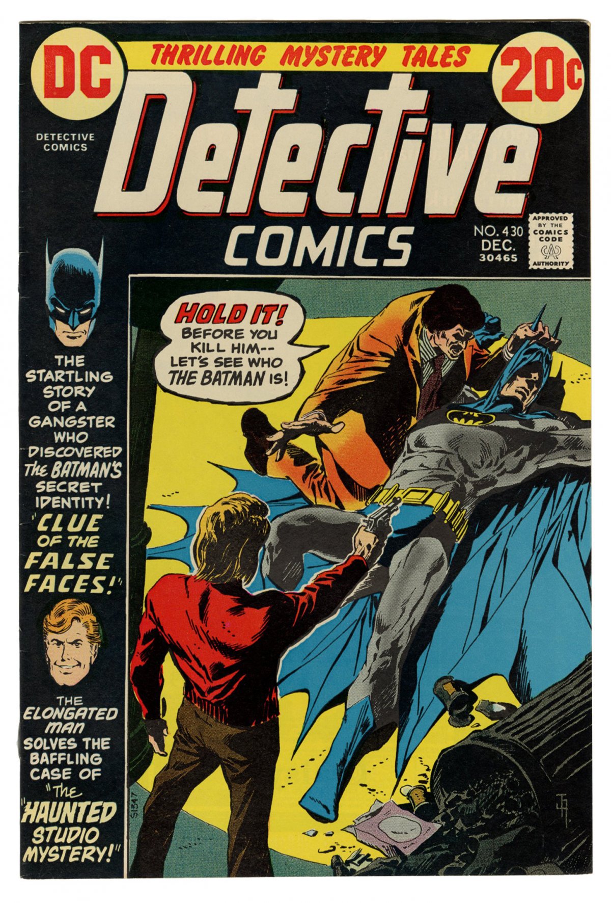 Front cover of DETECTIVE COMICS (1937-2011; 2016-) #430