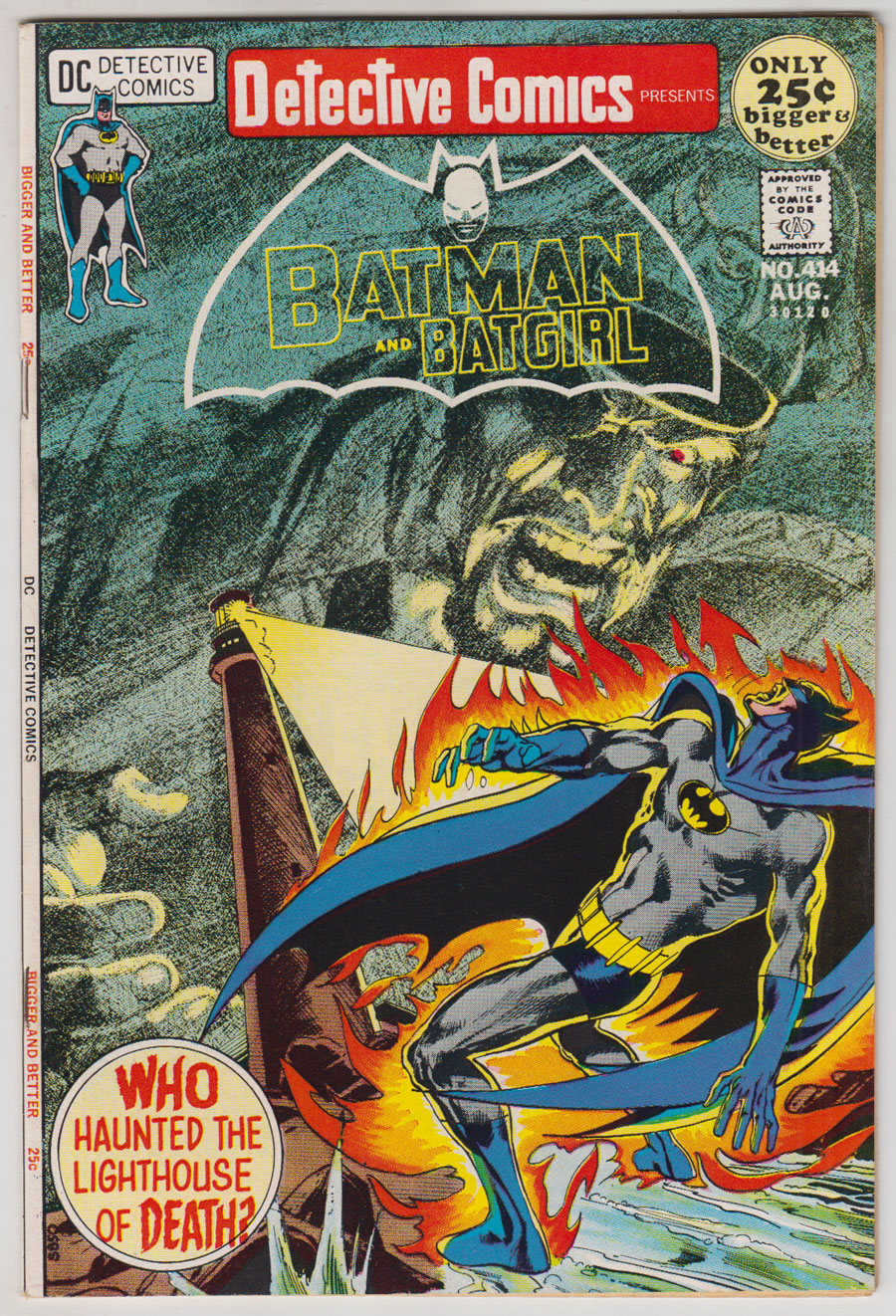 Front cover of DETECTIVE COMICS (1937-2011; 2016-) #414