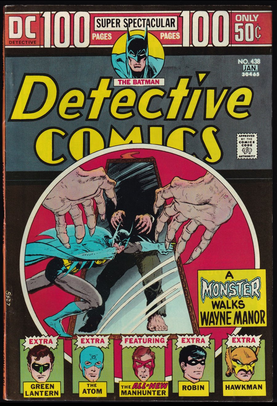 Front cover of DETECTIVE COMICS (1937-2011; 2016-) #438