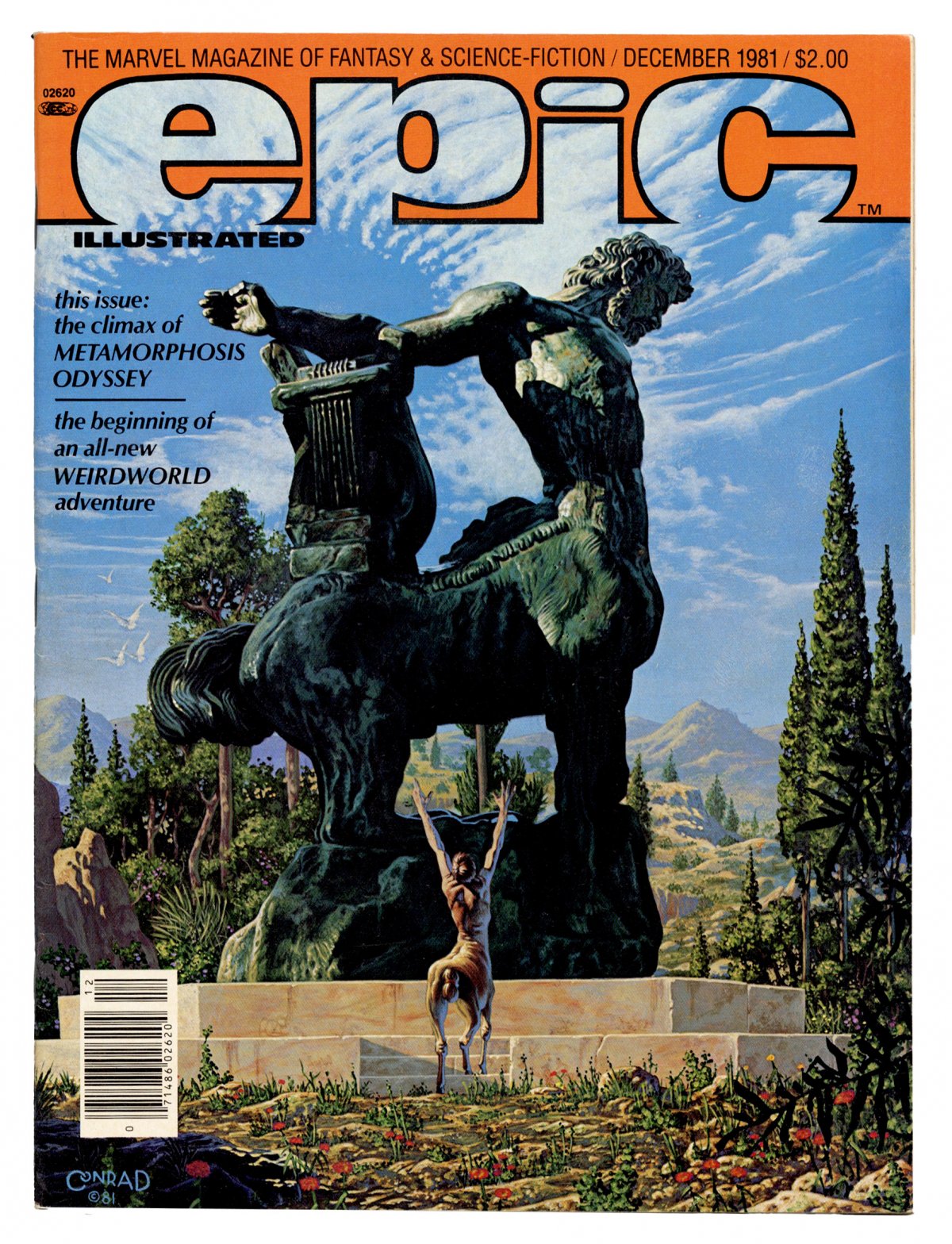 Front cover of EPIC ILLUSTRATED (1980-86) #9