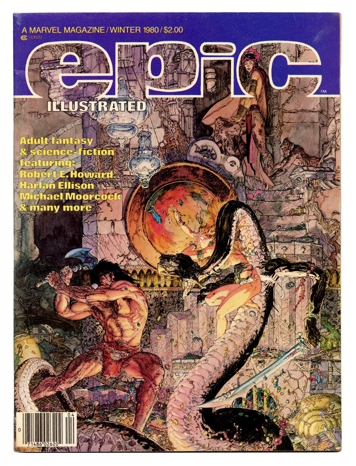 Front cover of EPIC ILLUSTRATED (1980-86) #4