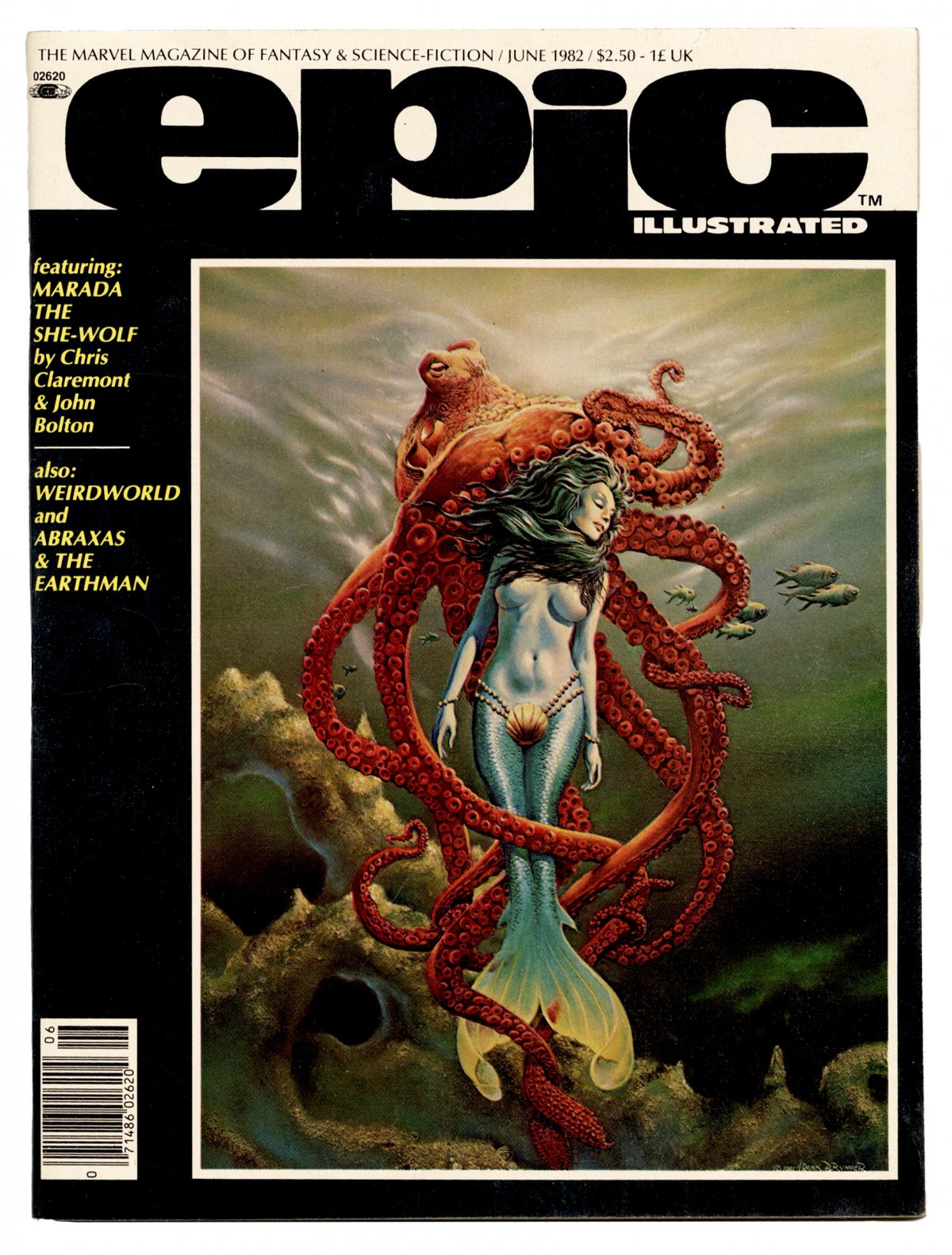 Front cover of EPIC ILLUSTRATED (1980-86) #12