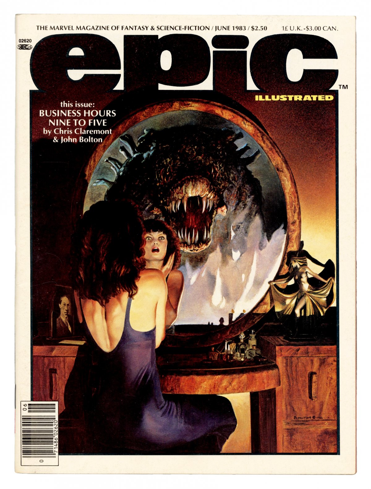 Front cover of EPIC ILLUSTRATED (1980-86) #18