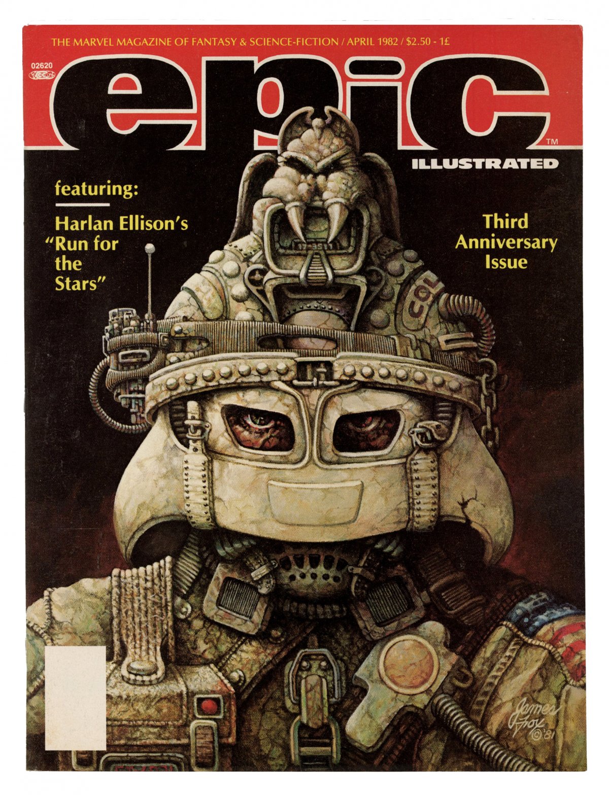 Front cover of EPIC ILLUSTRATED (1980-86) #11 Magazine