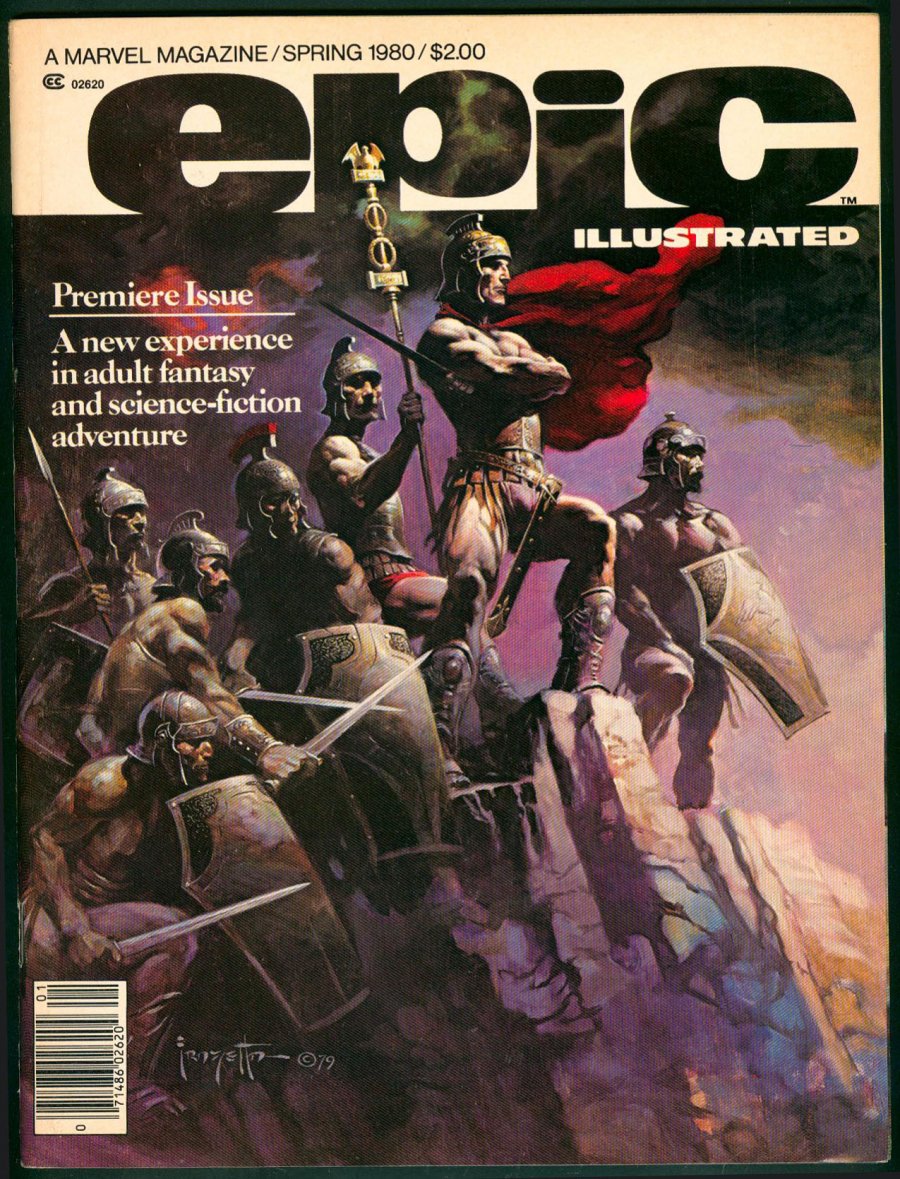 Front cover of EPIC ILLUSTRATED (1980-86) #1