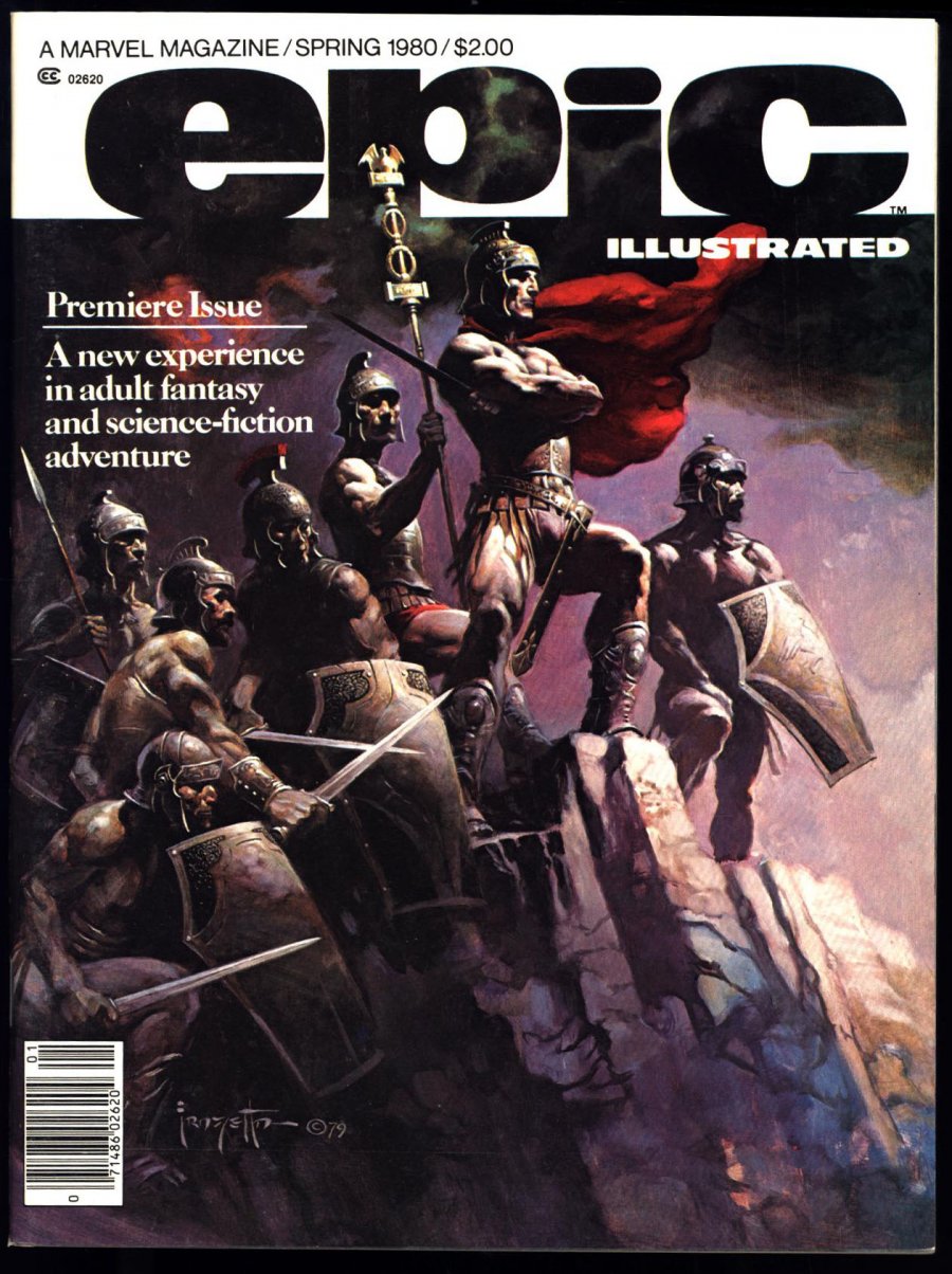 Front cover of EPIC ILLUSTRATED (1980-86) #1
