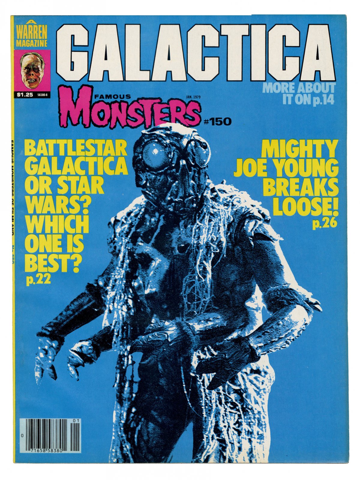 Front cover of FAMOUS MONSTERS OF FILMLAND #150