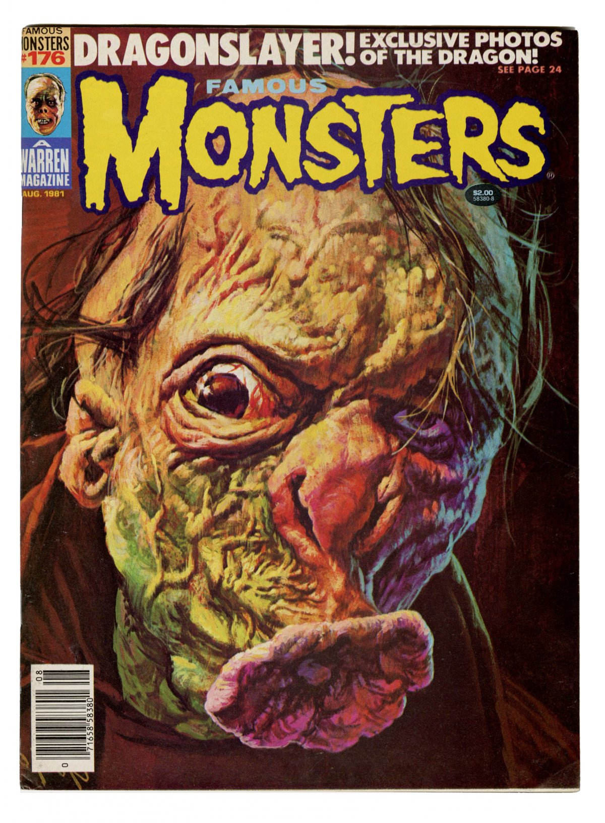 Front cover of FAMOUS MONSTERS OF FILMLAND #176