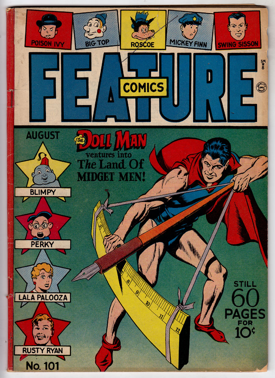 Front cover of FEATURE COMICS #101