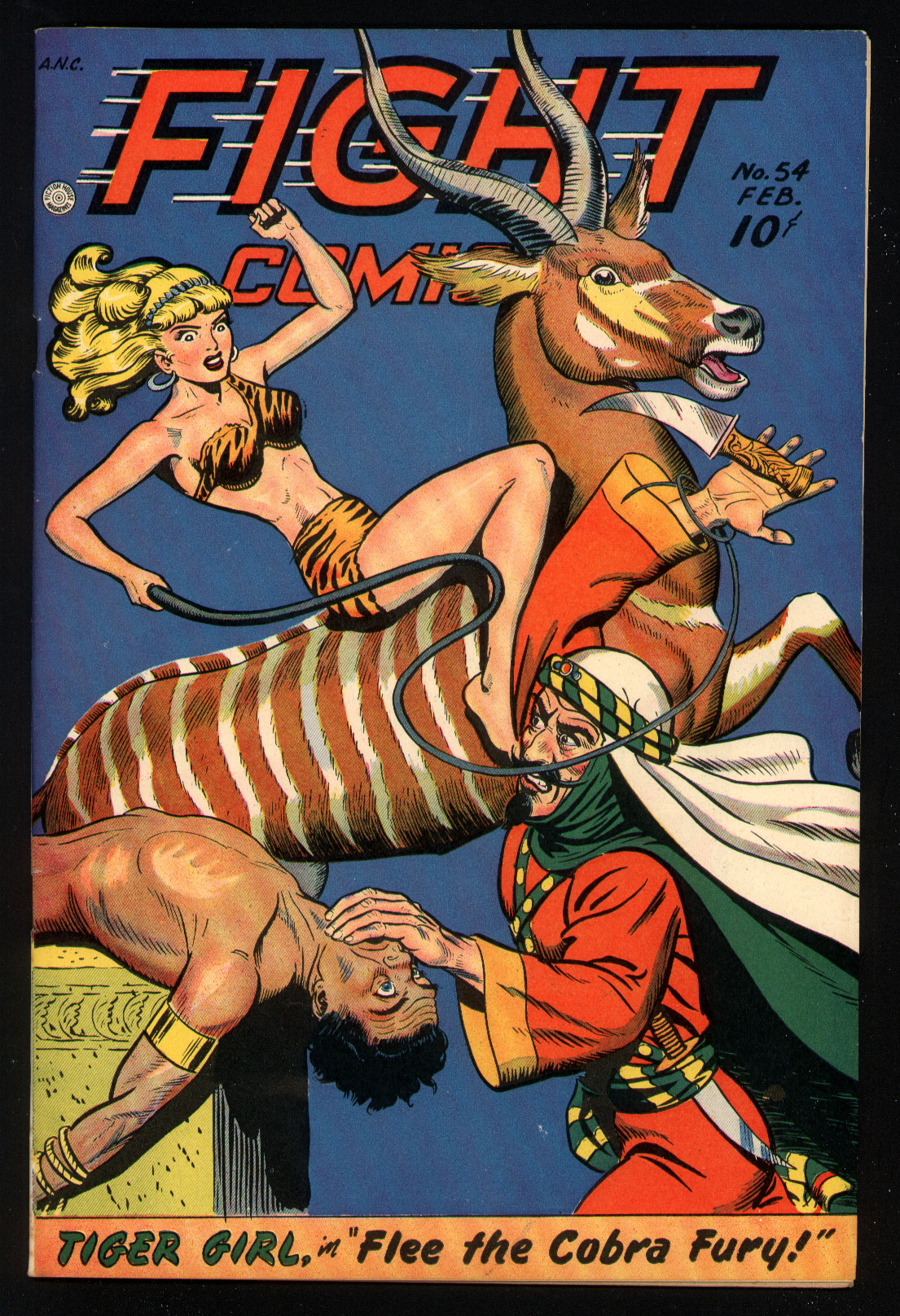 Front cover of FIGHT COMICS (1940-54) #54