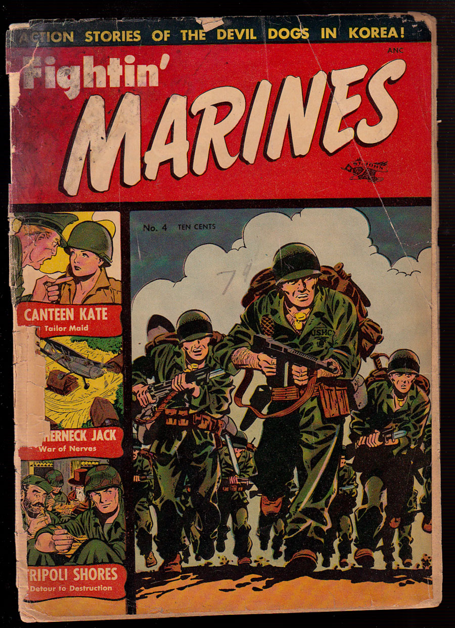 Front cover of FIGHTIN' MARINES #4