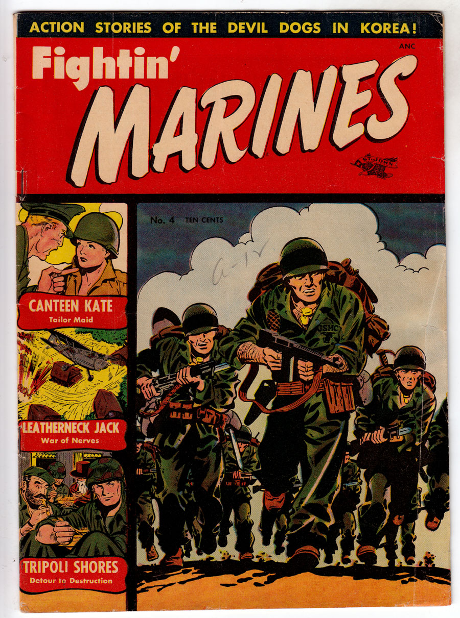 Front cover of FIGHTIN' MARINES #4