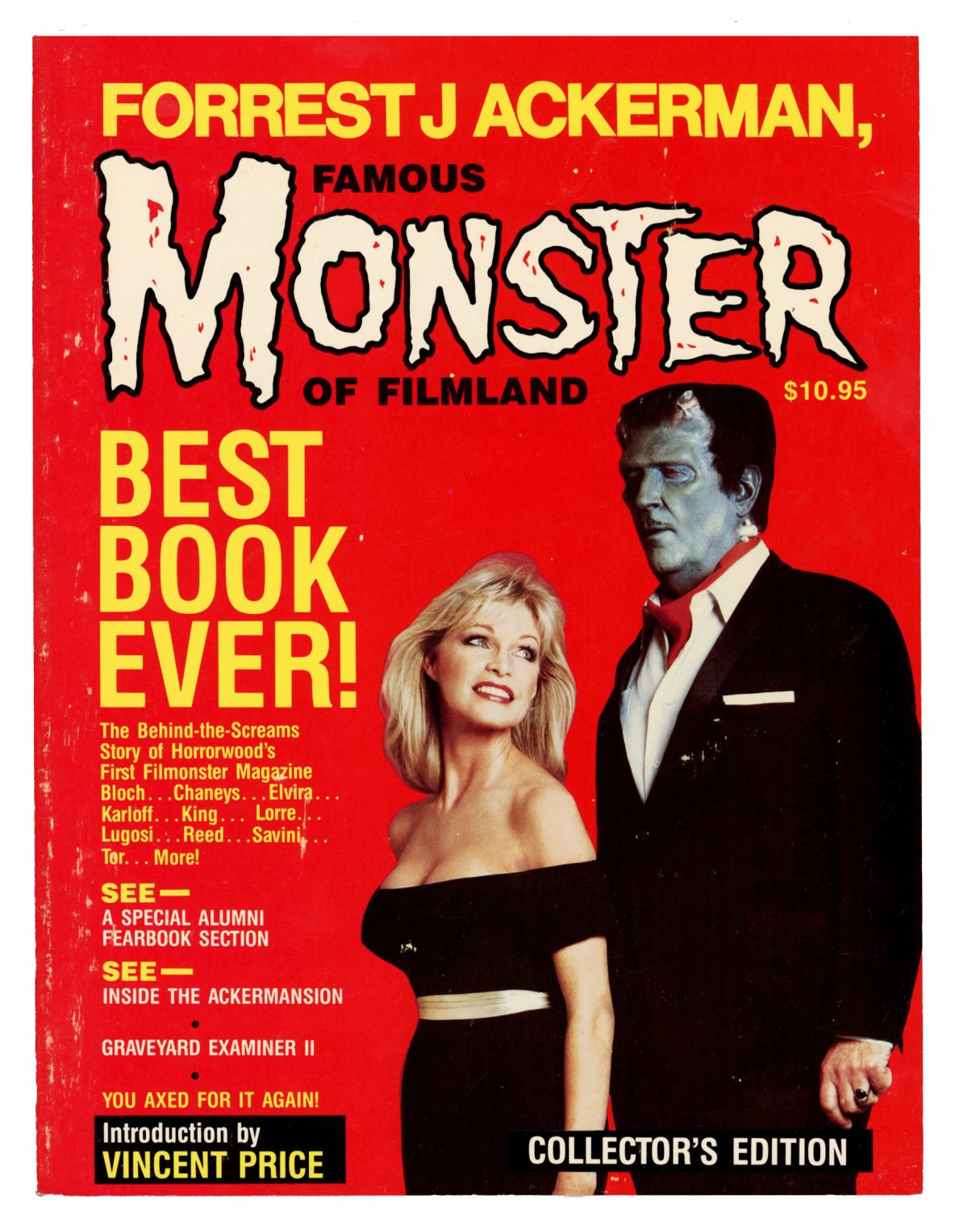 Front cover of FORREST ACKERMAN, FAMOUS MONSTER OF FILMLAND (1986)  TPB