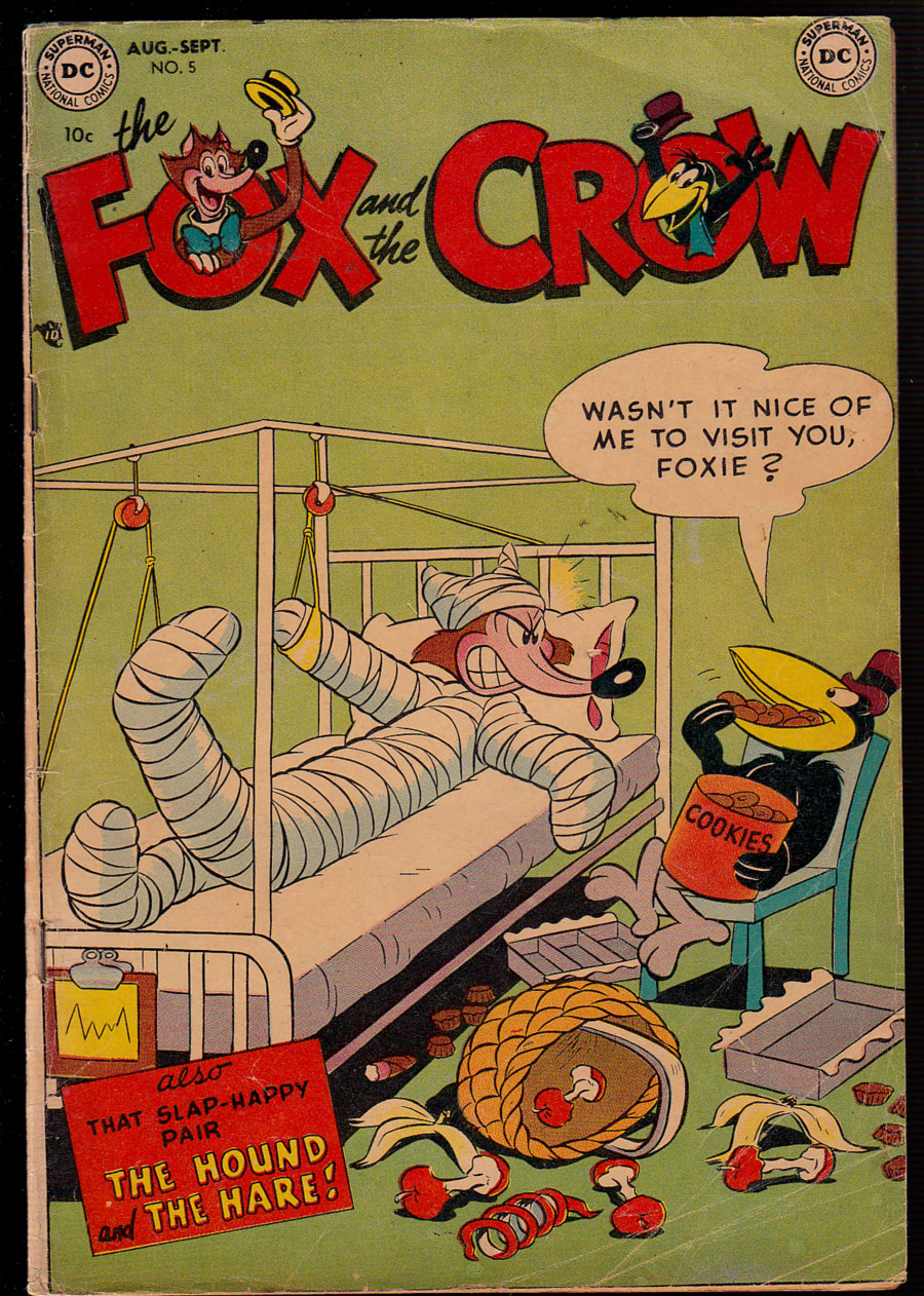 Front cover of FOX AND THE CROW (1951-68) #5