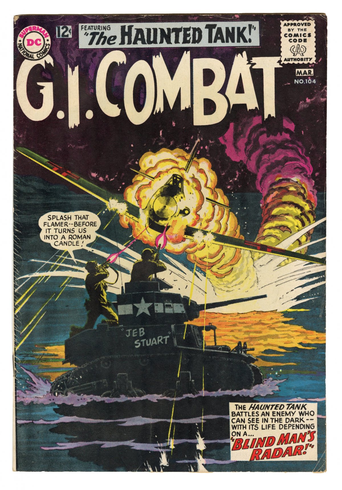 Front cover of G.I. COMBAT (1957-87) #104