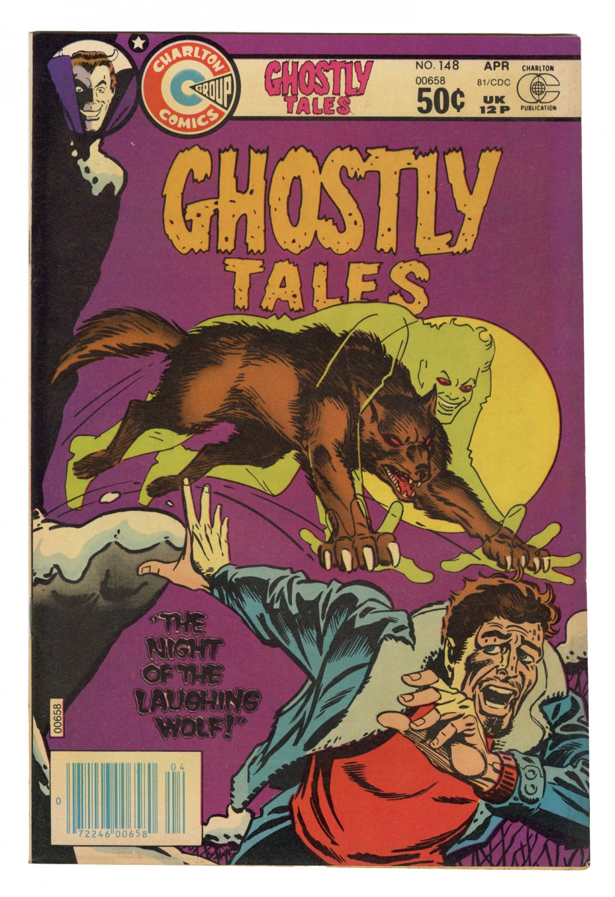 Front cover of GHOSTLY TALES (1966-84) #148
