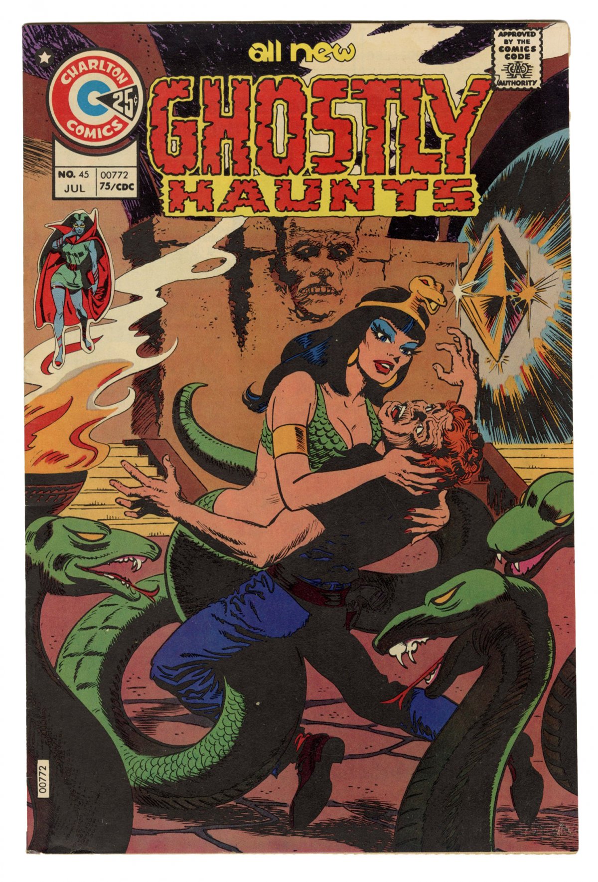 Front cover of GHOSTLY HAUNTS (1971-78) #45