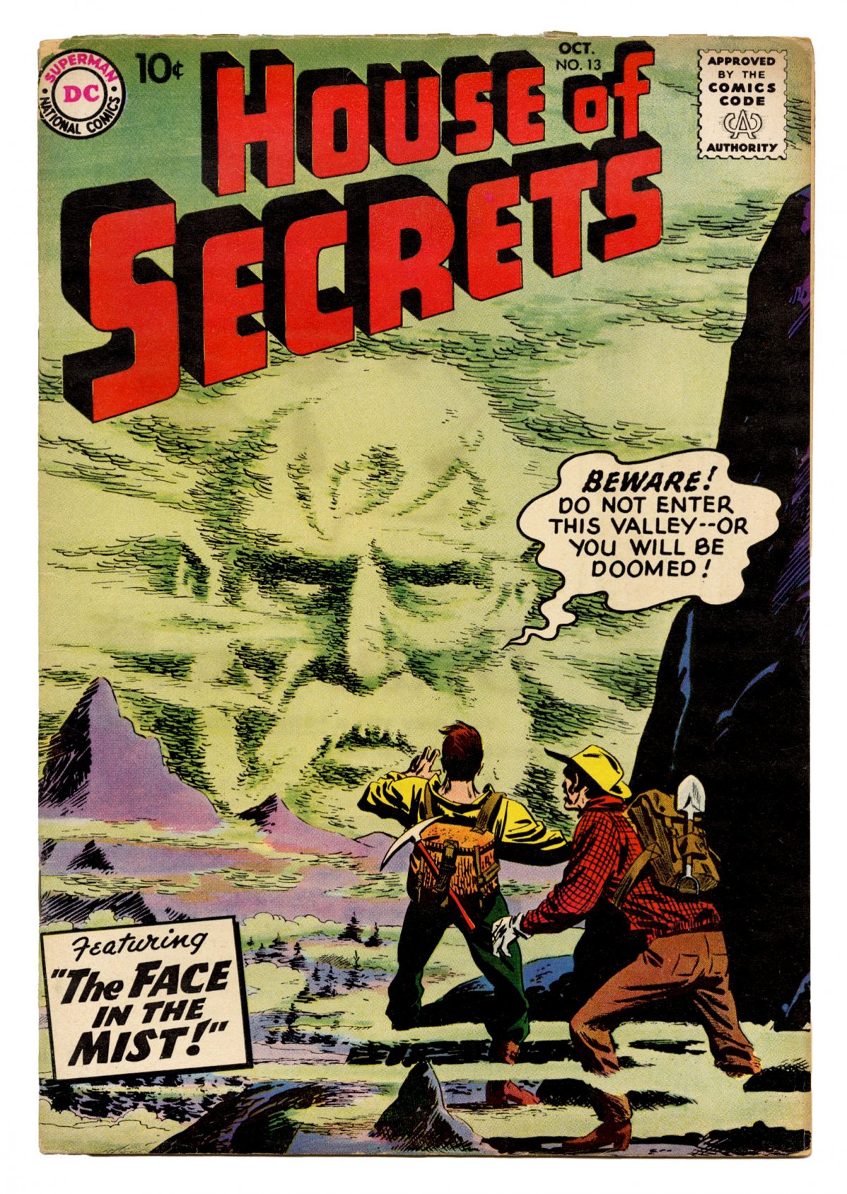 Front cover of HOUSE OF SECRETS #13
