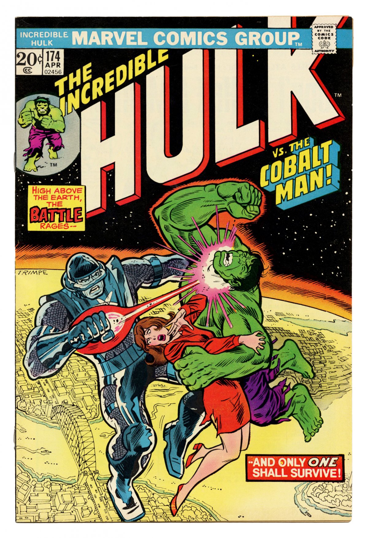 Front cover of INCREDIBLE HULK (1962-99) #174