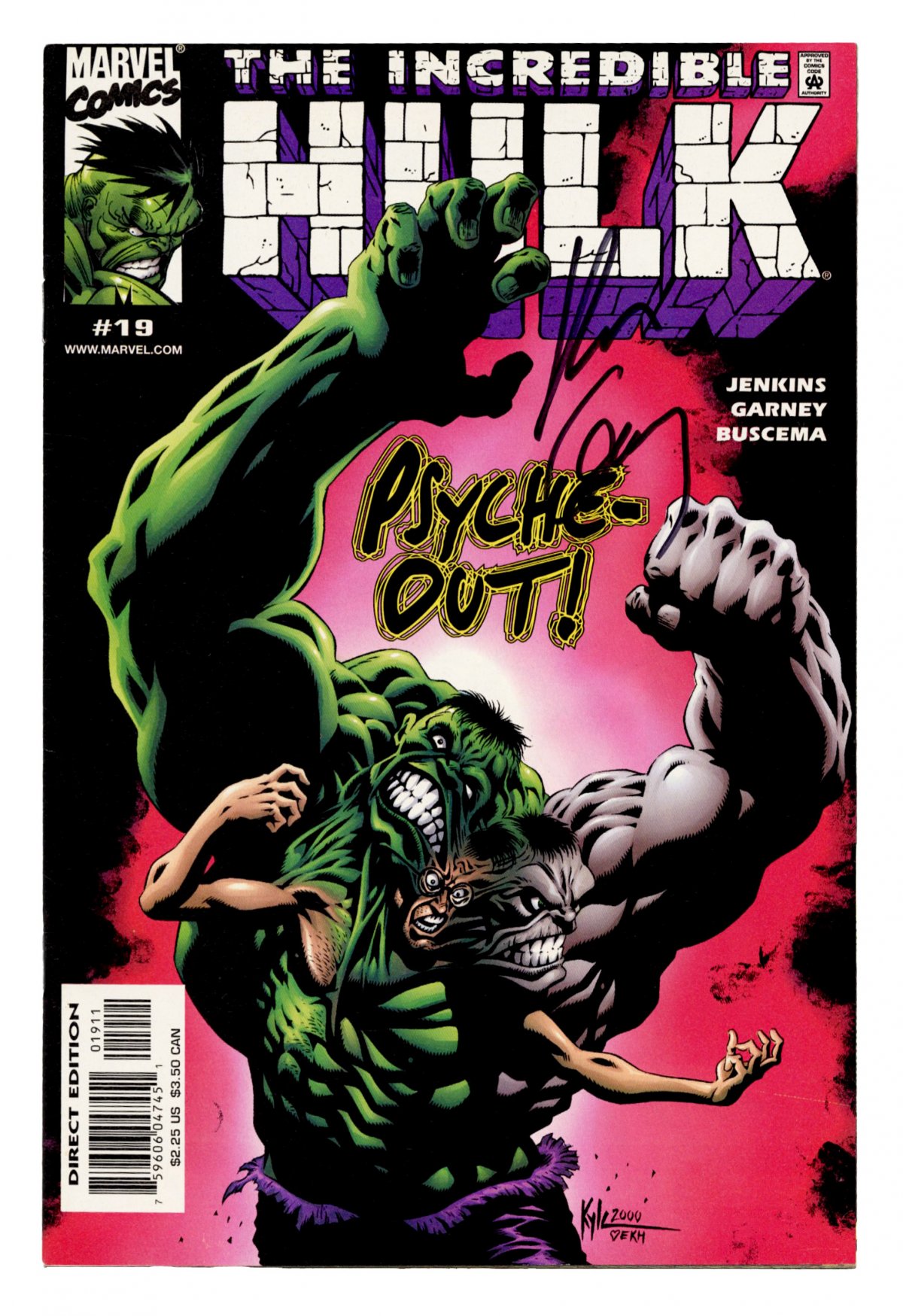 Front cover of INCREDIBLE HULK (2000) #19
