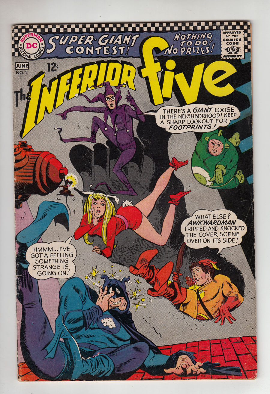 Front cover of INFERIOR FIVE #2